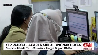 KTP  Warga Jakarta Mulai Dinonaktifkan