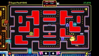 Stadia Gameplay - Pac-Man Mega Tunnel Battle (win)