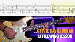 Stevie Ray Vaughan - Little Wing Intro Lesson with Tabs