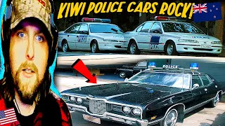 American Reacts to A Century of New Zealand Police Vehicles