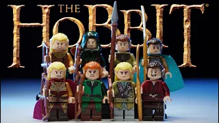 Lego Minifigure The Hobbit Series Elves (SPEED BUILD) pogo pg 509 -516 Unofficial