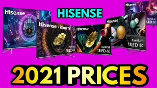 ALL Hisense 2021 Prices Revealed| 🎙QTV PODCAST