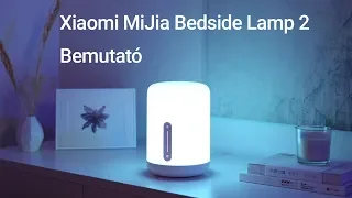 Xiaomi MiJia Bedside Lamp 2 bemutató - Banggood