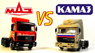 🚚🚒КАМАЗ или МАЗ ЧТО ЛУЧШЕ??? КАМАЗ ИЗ СЕРИАЛА ДАЛЬНОБОЙЩИКИ | ГРУЗОВИКИ | КАМАЗ-54115 | МАЗ-6422