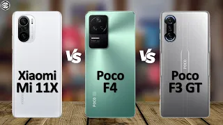 Poco F4 VS Xiaomi Mi 11X VS Poco F3 GT