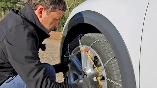 How to Install Car Snow Chains