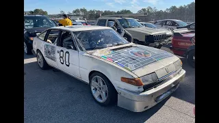 1980 Rover SD1 Test Card F 24 Hours of Lemons Road America Day 2 Stint 3 David