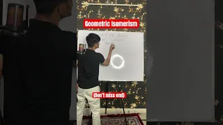 Geometric Isomerism explained in funny way | Sarcaster Classes