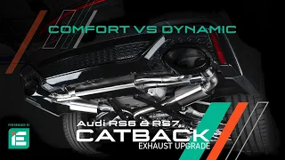 IE Catback Exhaust For Audi C8 RS6 & RS7 Valve & DroneTrap Sound