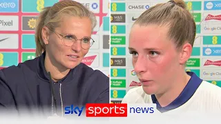 Sarina Wiegman and Lionesses react to England's 2-1 defeat against France in Euro 2024 qualifiers