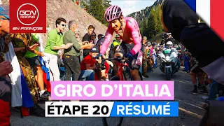 Giro D'Italia 2023 Résumé - Étape 20