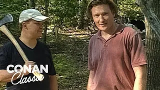 Conan & Andy Go Camping | Late Night with Conan O’Brien