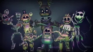 Final Nights Characters Sing The FNAF Song