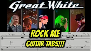 ROCK ME / Great White | Guitar Cover with TABs