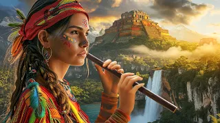 Native American Sleep Music Native Flute and Nocturnal Canyon Ambience | Flute Deep Healing