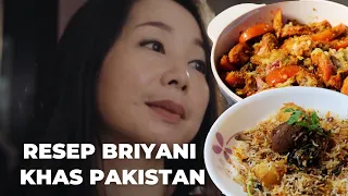 Nasi Briyani Nyonya Lie, resep dari Pakistan