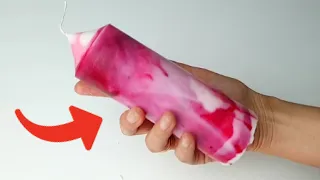 DIY: Easy way to make a marble candle