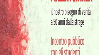 PIAZZA FONTANA: incontro pubblico con gli studenti.