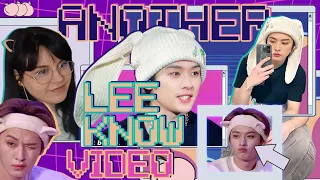 YES, IT'S A LEE KNOW VIDEO | another STRAY KIDS Lee Know reaction | CAT in human body and more ^^