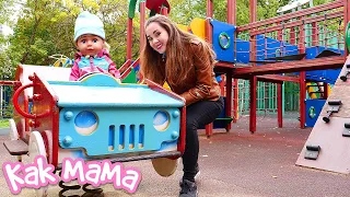 Беби Бон Эмили на детской площадке! Игры для детей Как мама