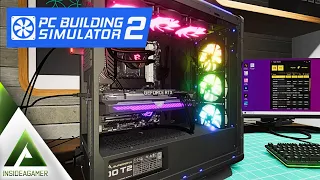 PC Building Simulator 2 - First Look - Starting Our Career All Over Again - Live  Episode #2