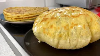 Instead of PIROZHKOV. THE WHOLE FAMILY SITUATED on these sweets! BREADS IN A FAN (KHYCHINA)