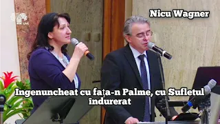 Nicu Wagner-Îngenuncheat, cu fața-n palme, cu sufletul îndurerat.🕊