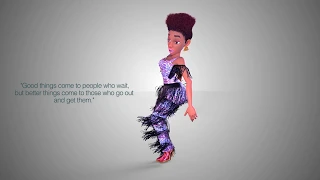 Short 3d CGI animated Motivational Dance