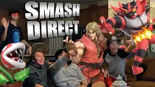 Super Smash Bros Ultimate Direct 11-1-2018 - Ken/incineroar/Piranha Plant REACTIONS