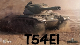 World of Tanks Replay - T54E1, 10 kills, 9,6k dmg, (M) Ace Tanker