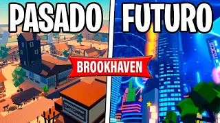 BROOKHAVEN EN EL PASADO VS BROOKHAVEN EN EL FUTURO! 😲🏡 - Roblox YoSoyLoki