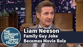 Liam Neeson Spins a Family Guy Joke into a Movie Role