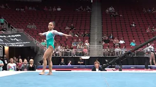 Konnor McClain – Floor Exercise – 2019 GK U.S. Classic – Junior Competition