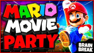 Super Mario Movie | Brain Break | Freeze Dance & Run | Just Dance