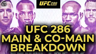 #UFC286 Picks & Analysis with Kenny Florian & Brian Petrie | Edwards vs Usman 3 - Gaethje vs Fiziev