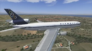 FSX | Vienna (LOWW) to Thessaloniki (LGTS) | Full Startup & Shutdown | MD-11