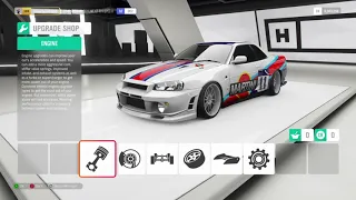 forza horizon 4 -  nissan skyline 02 drift build