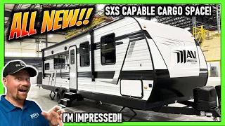 NEW SERIES from Grand Design!! 2023 MAV Toy Hauler Travel Trailers • 27MAV Model