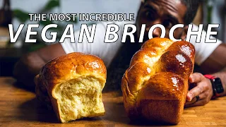 The Most Incredible Vegan Brioche Bread | Egg and Dairy Free Brioche