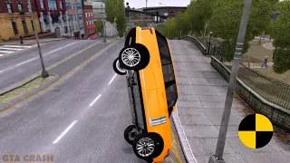 GTA 4 CRASH TESTING REAL CAR 77