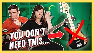 The Secret To Playing Bass With Small Hands... (With Sian Unwin) | Real World Bass Heroes