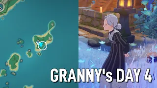 Day 4 - Granny Komaki’s Quest (And Day 5 Sneak Peek)  [Genshin Impact 2.1]