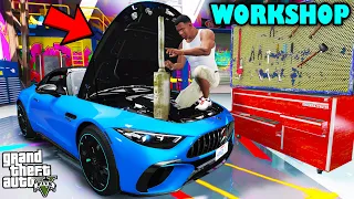 Franklin Become Mechanic And Bought New Luxury Cars in GTA 5 | SHINCHAN and CHOP