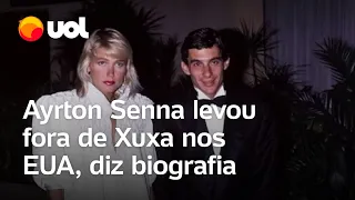 Ayrton Senna e Xuxa: Piloto levou fora da apresentadora nos EUA e com Marlene Matos, diz biografia