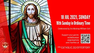 カトリック主日ミサ今日オンラインライブ - 2021年通常時間で16日日曜日