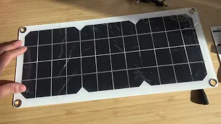 Fake 150W solar panel from ebay?