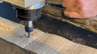 Gunstock Carving Duplicator Pantograph Spindle demonstration.