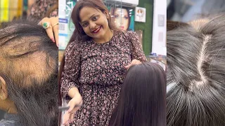 Hair transformation wig fixing || hair extensions || Nishalambha || 2022