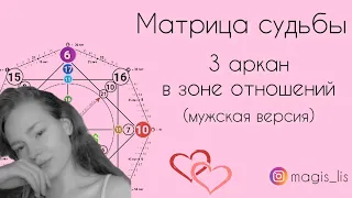 3 аркан в отношениях для мужчины · матрица судьбы · матрица души · расчет · расшифровка