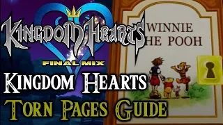 Kingdom Hearts 1.5 HD Final Mix- Torn Pages Guide